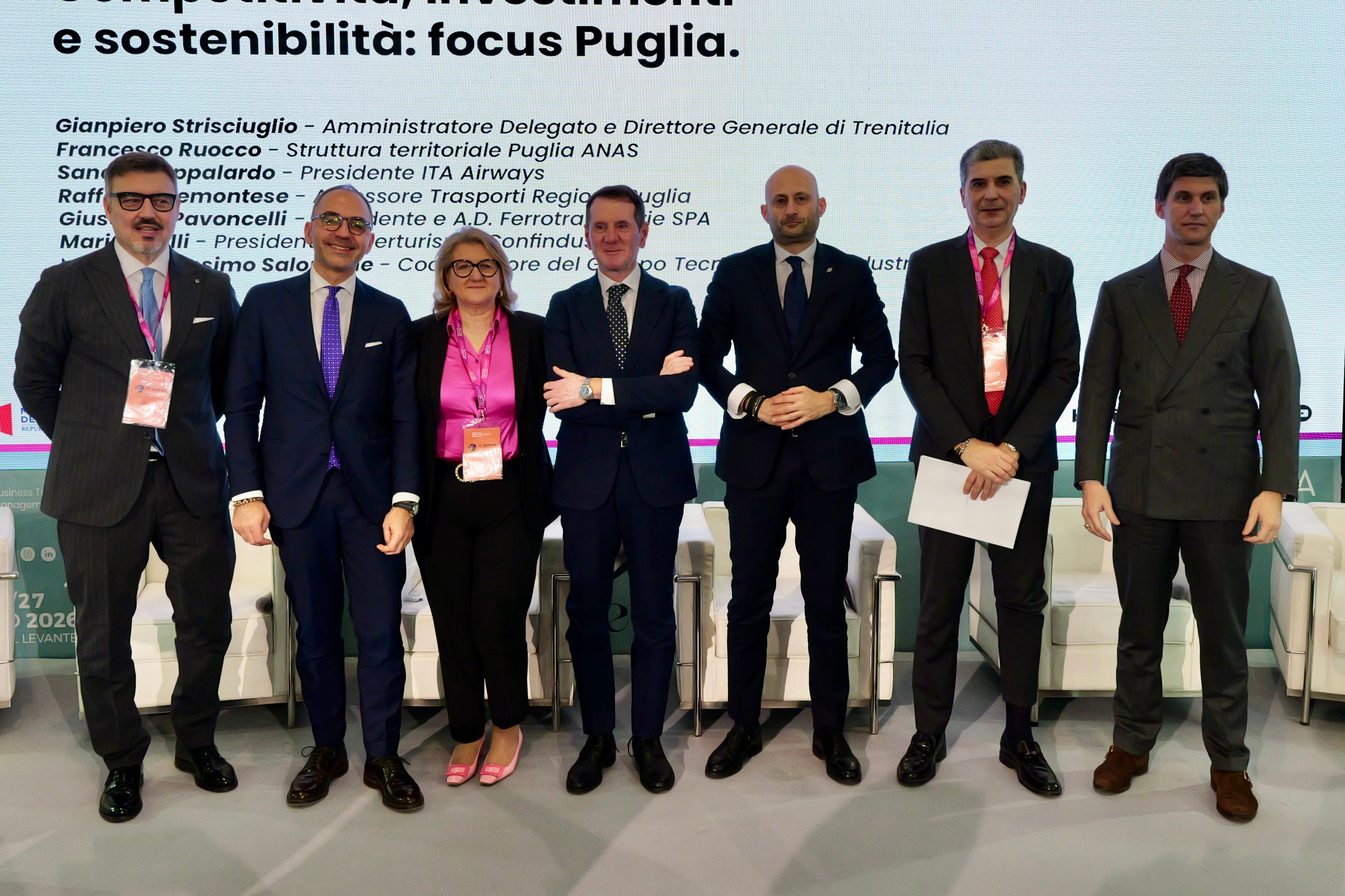 Galleria Mobilità e infrastrutture, Piemontese alla BTM: “La competitività turistica nasce dall’accessibilità: in Puglia oltre un miliardo di euro di investimenti per collegare territori e opportunità” - Diapositiva 2 di 8