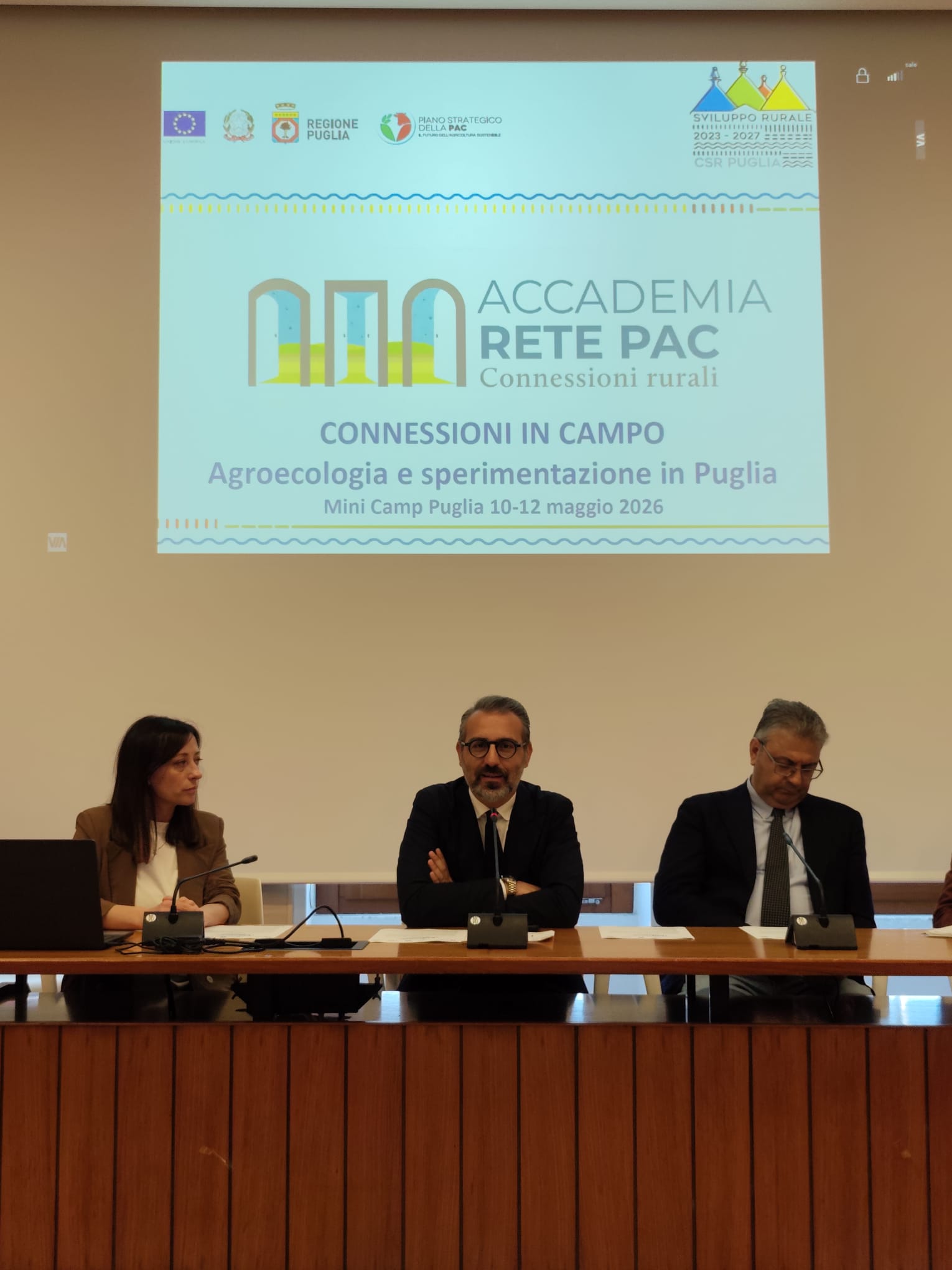 Galleria Connessioni Rurali, la Puglia laboratorio nazionale dell’agroecologia: presentato il Mini Camp 2026 - Diapositiva 1 di 3